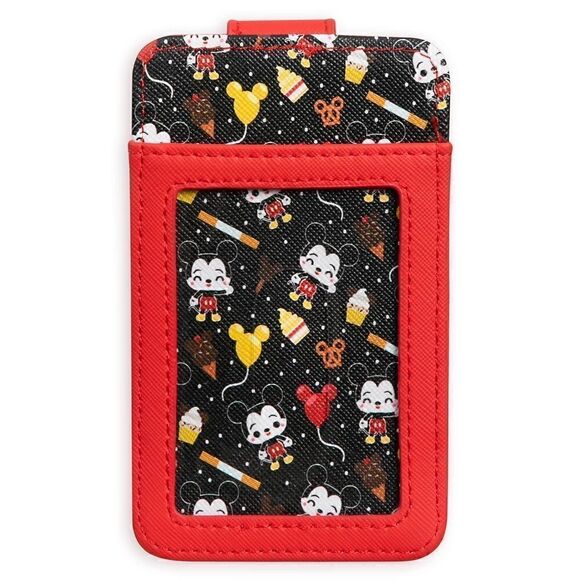 Mickey Mouse Disney Parks Food Icons Card Wallet / Cardholder NWT - Picture 2 of 2